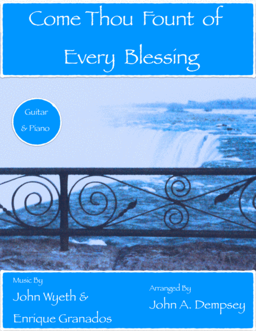 Come Thou Fount of Every Blessing (Guitar and Piano) image number null