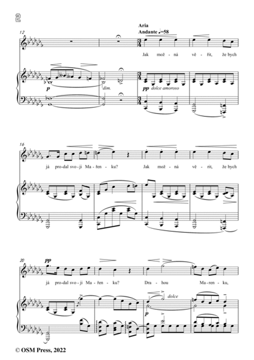 Smetana-Jenik's Aria,in a flat minor image number null