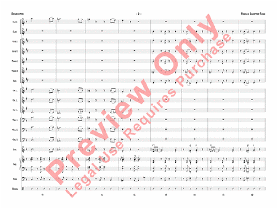 French Quarter Funk French Quarter Funk Jazz Ensemble scores gallery preview page 9