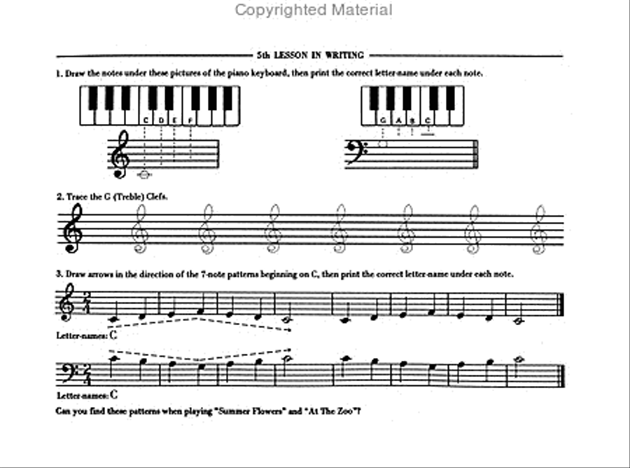 The ABC of Piano Playing - Book 1 Easy Piano scores gallery preview page 3