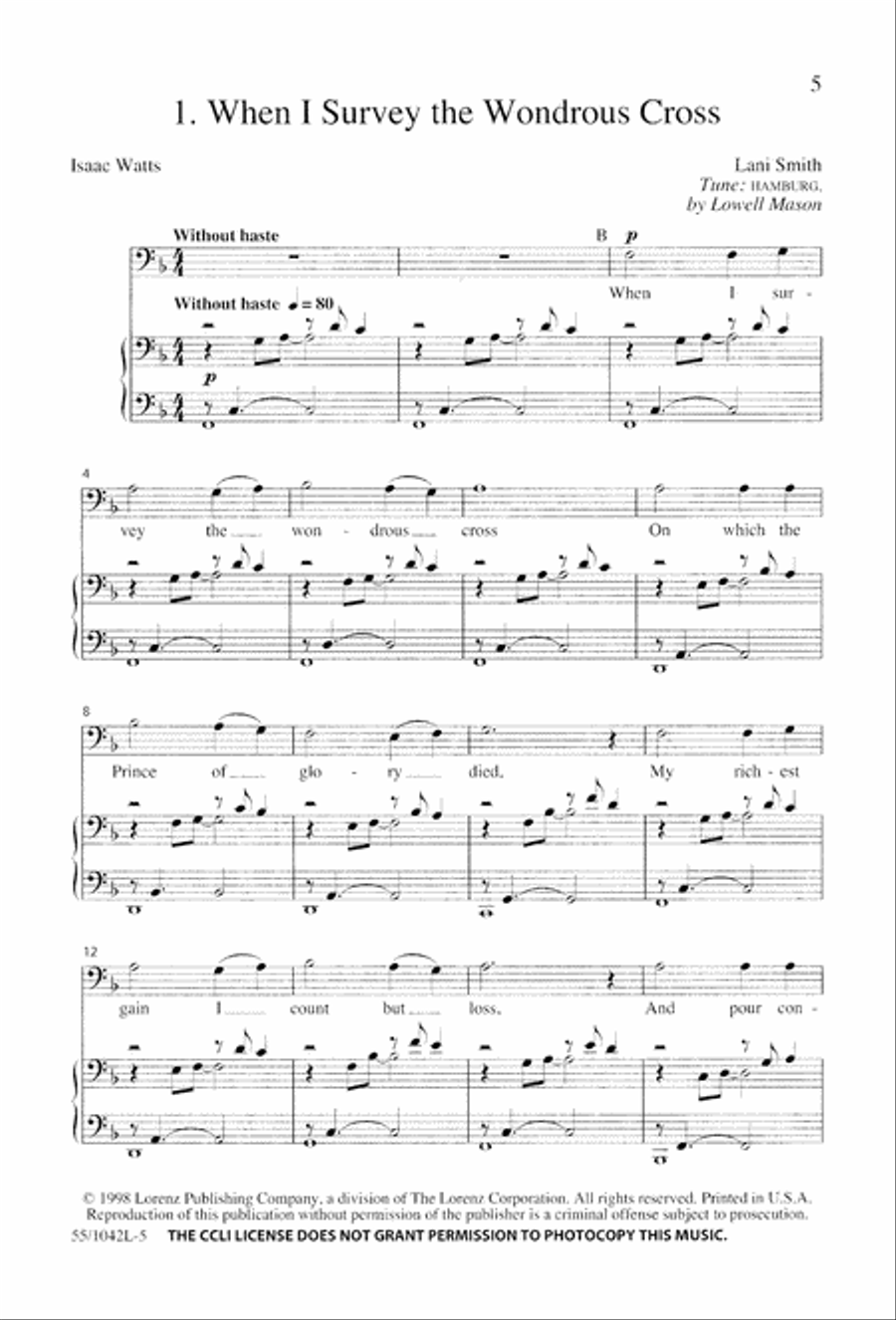 No Greater Love 3-Part scores gallery preview page 7