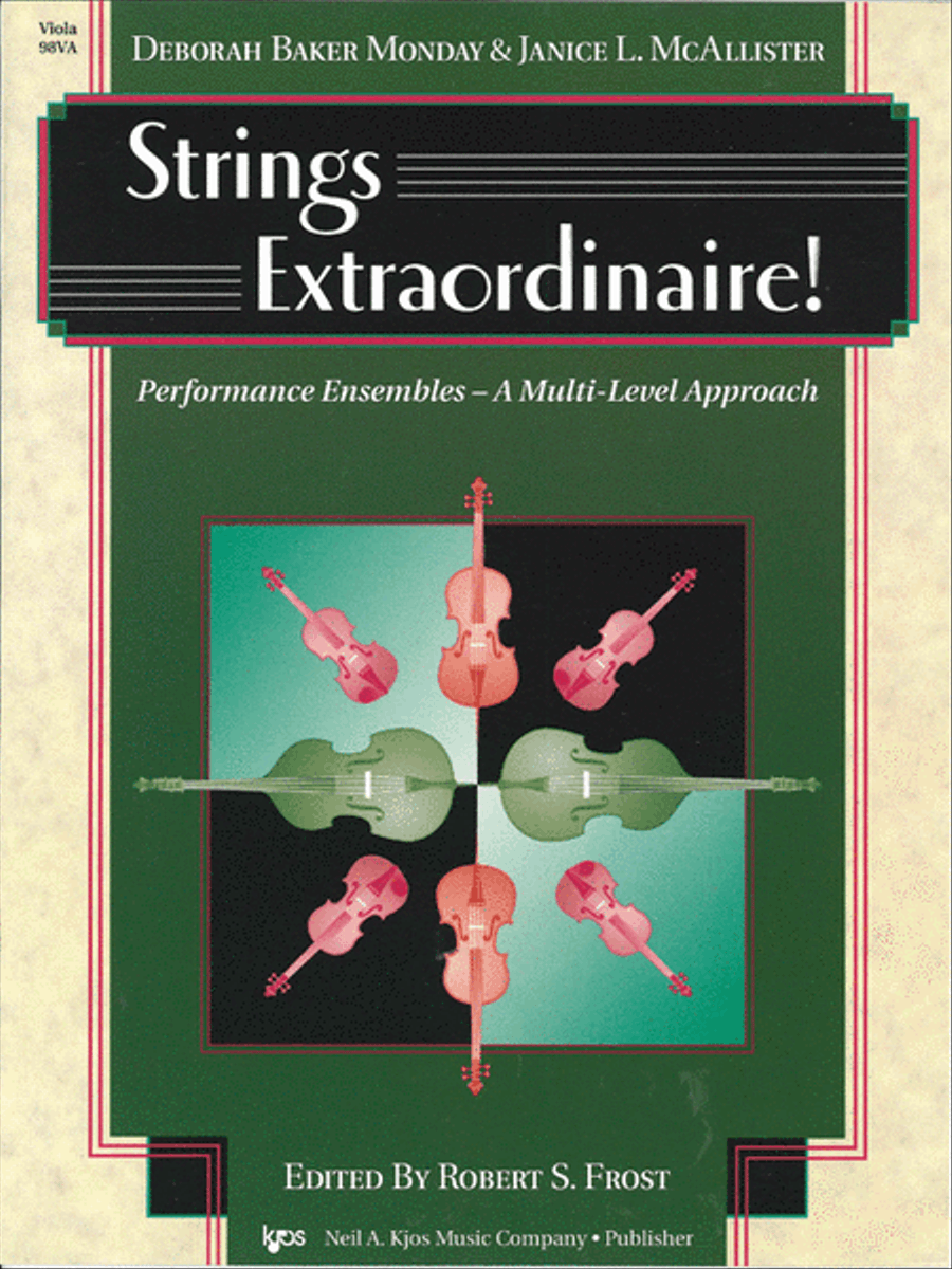Strings Extraordinaire - Viola Orchestra scores gallery preview page 1