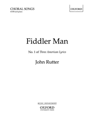 Book cover for Fiddler Man