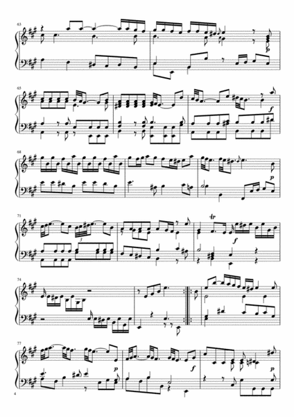 Sonata VIII (A major) image number null