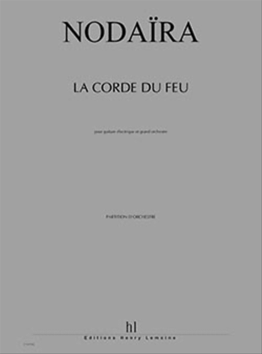 La Corde Du Feu (1st Version) Chamber Orchestra scores gallery preview page 1