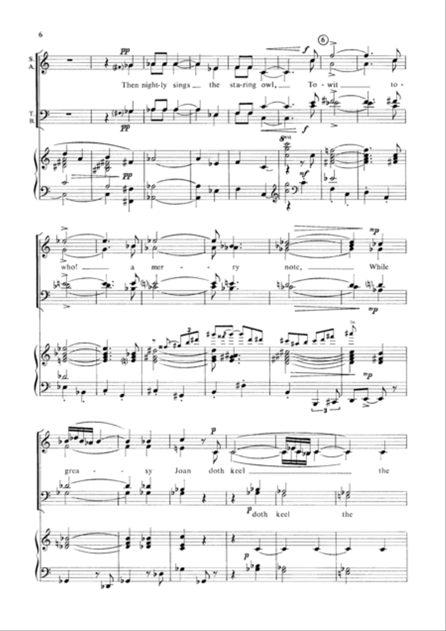 When Icicles Hang When Icicles Hang 4-Part scores gallery preview page 6