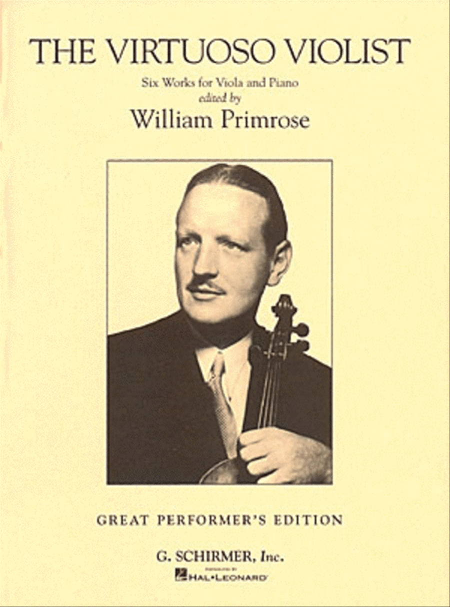 The Virtuoso Violist Piano Accompaniment scores gallery preview page 1