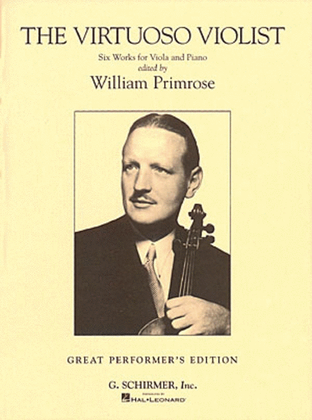 Book cover for The Virtuoso Violist