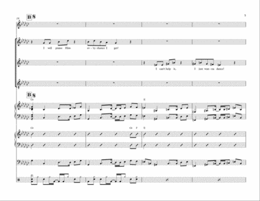 Let's Dance Choir scores gallery preview page 5