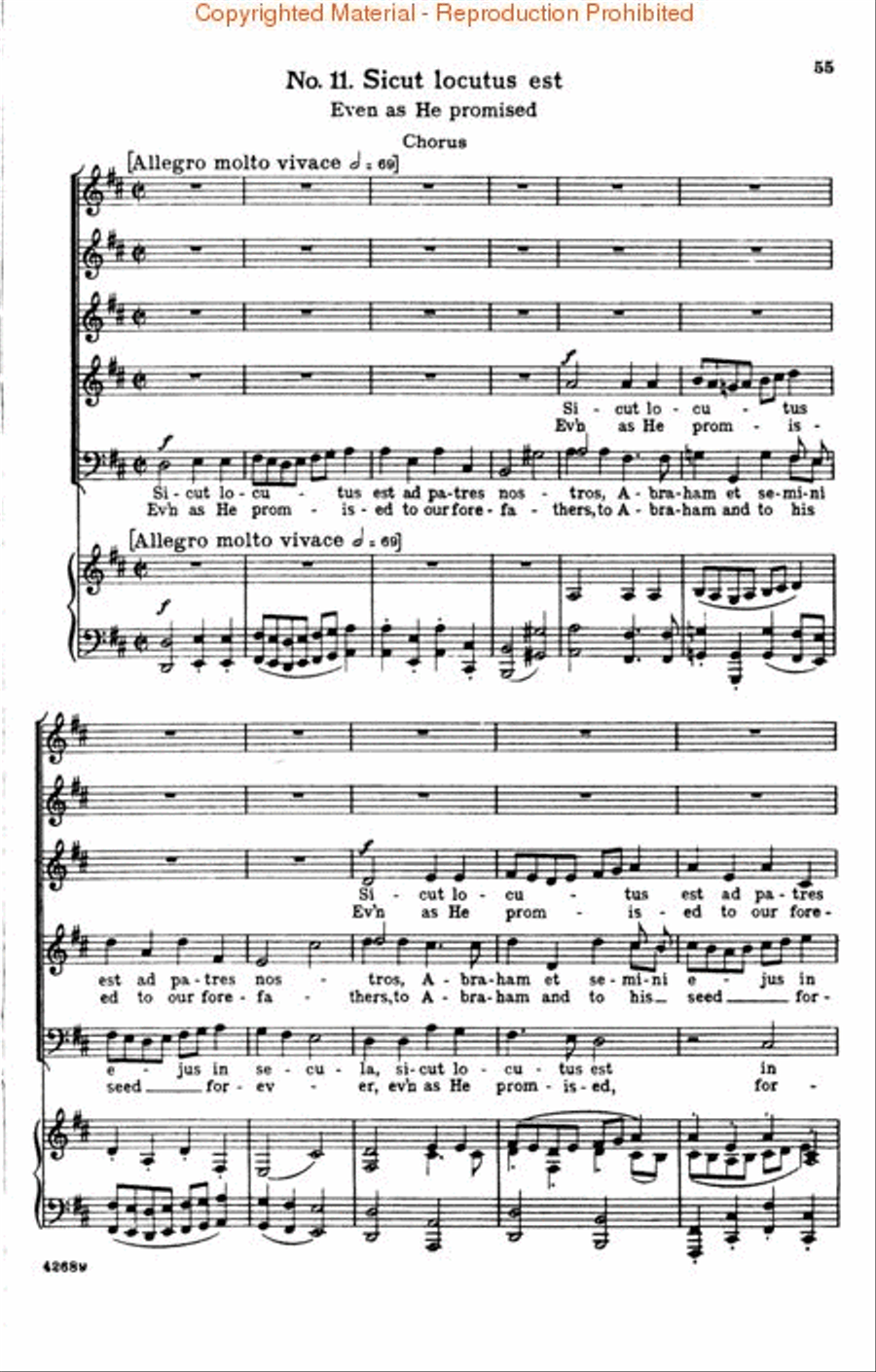 Magnificat SSATB scores gallery preview page 2