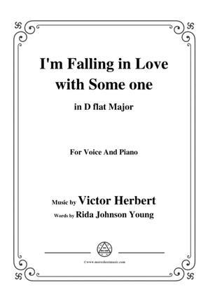 Victor Herbert-I'm Falling in Love with Someone,in D flat Major,for Voice&Pno