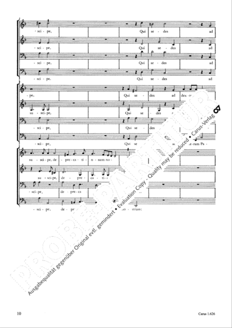 Gloria 4-Part scores gallery preview page 11