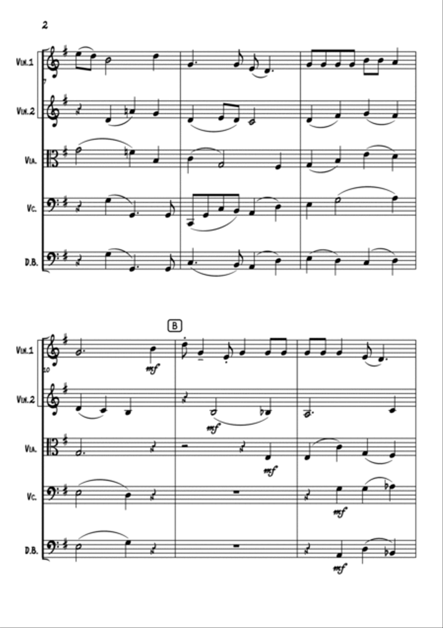 Swing Low, Sweet Chariot Swing Low, Sweet Chariot String Orchestra scores gallery preview page 3