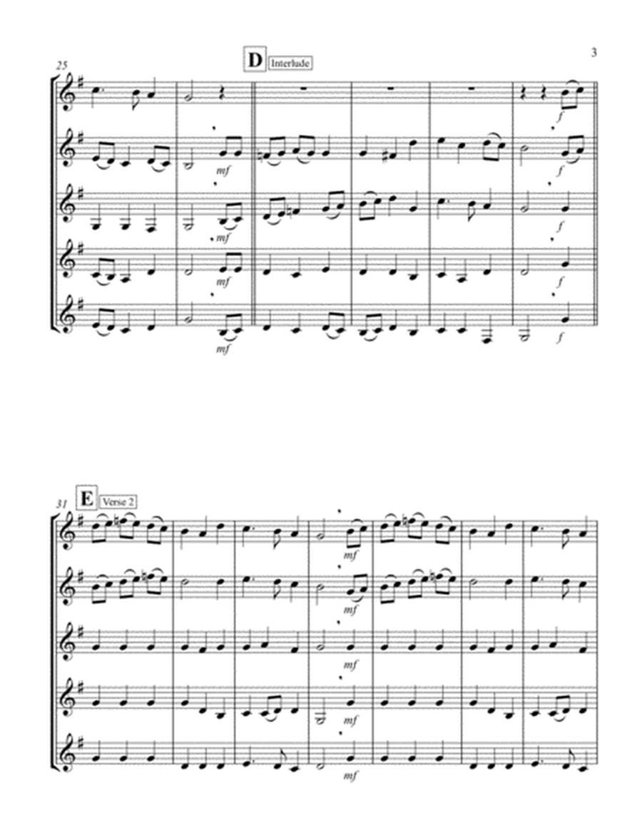 A Virgin Most Pure (Clarinet Quintet)