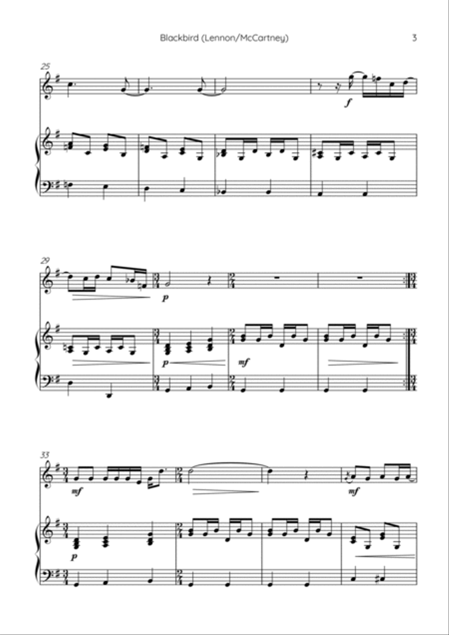 Blackbird Chamber Music scores gallery preview page 3