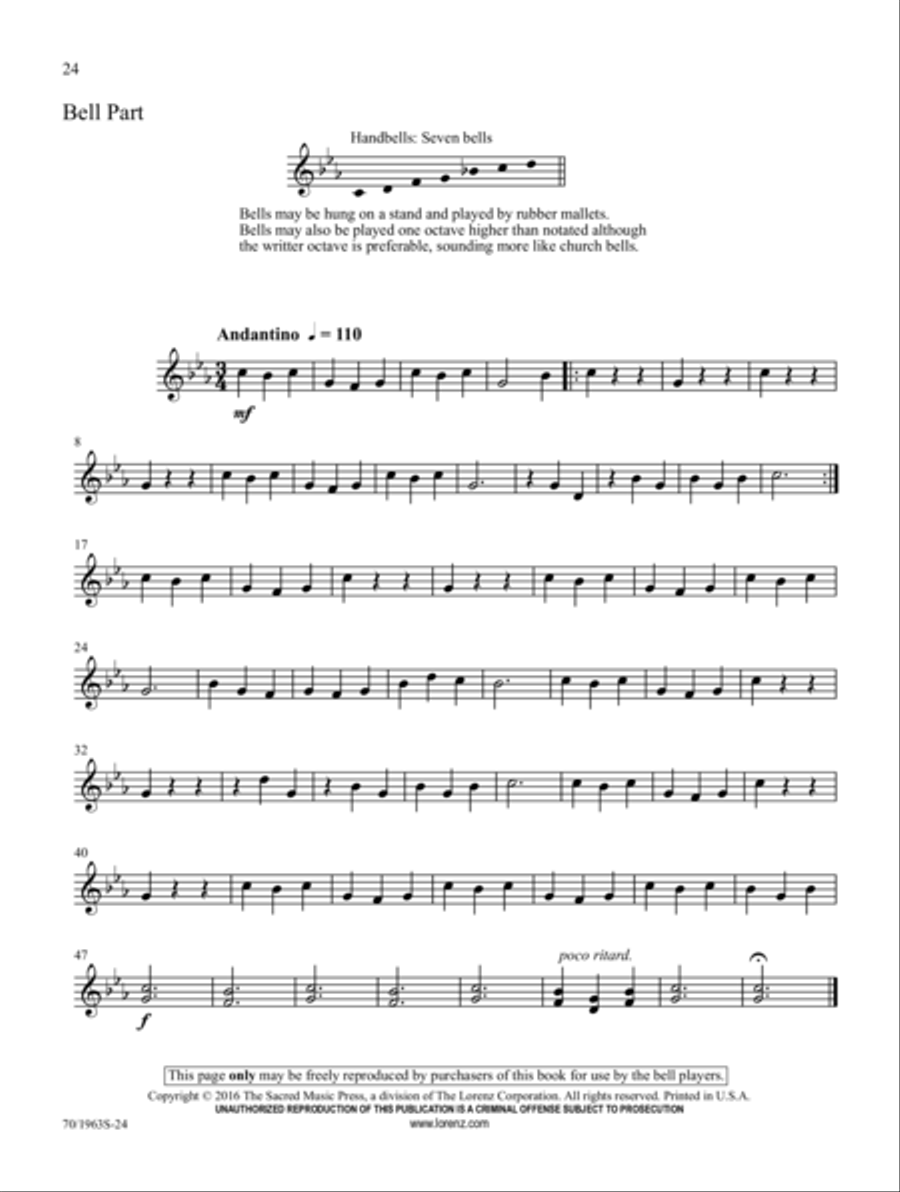 God of Grace and God of Glory Organ Solo scores gallery preview page 11