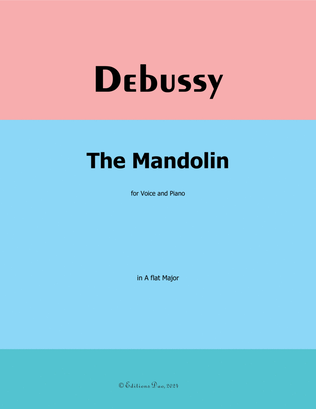 The Mandolin, by Debussy, in A flat Major