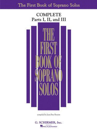 Book cover for The First Book of Solos Complete – Parts I, II and III