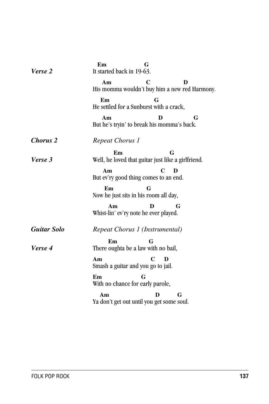Perfectly Good Guitar Acoustic Guitar scores gallery preview page 2