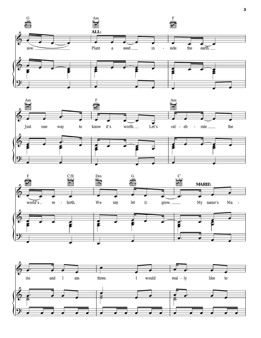 Let It Grow Let It Grow Acoustic Guitar scores gallery preview page 3