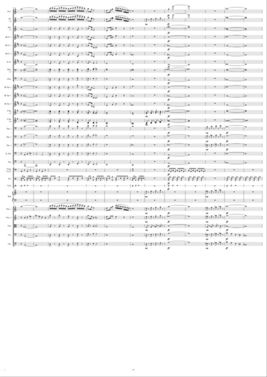 The Screaming Bridge The Screaming Bridge Full Orchestra scores gallery preview page 6