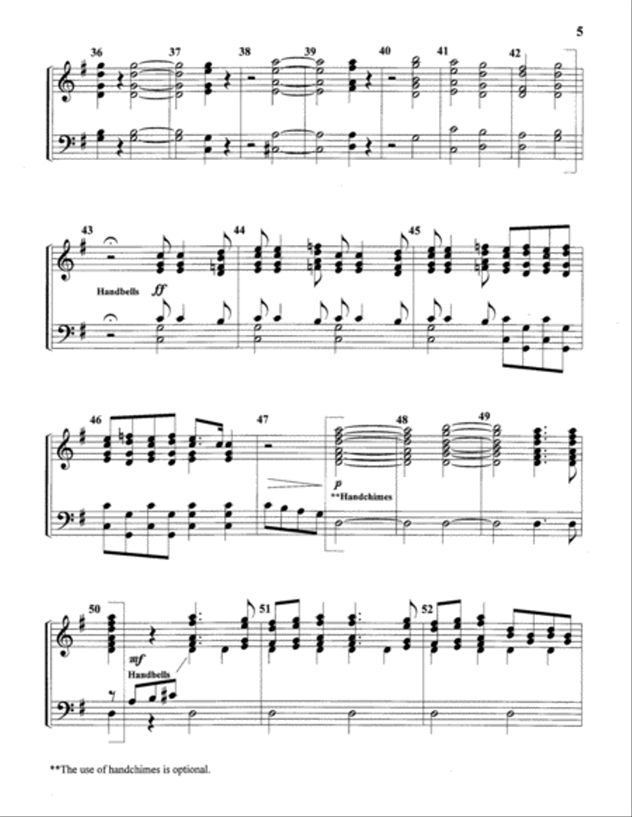 Glory to God in the Highest 4-Octaves scores gallery preview page 5