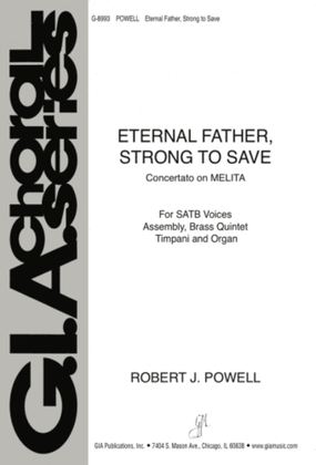 Book cover for Eternal Father, Strong to Save - Full Score and Parts