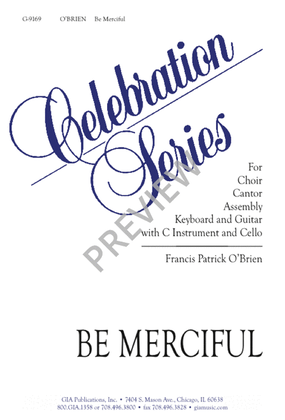 Book cover for Be Merciful