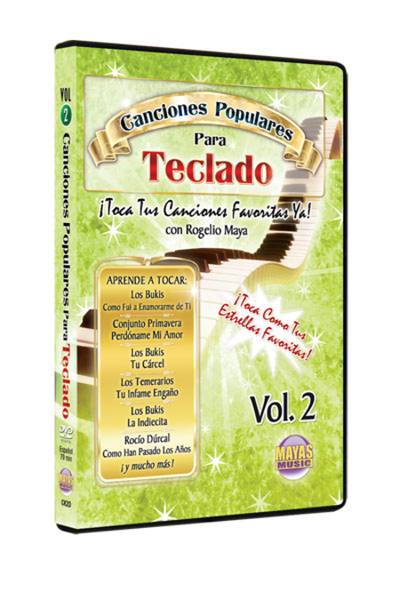 Canciones Populares para Teclado, Vol. 2