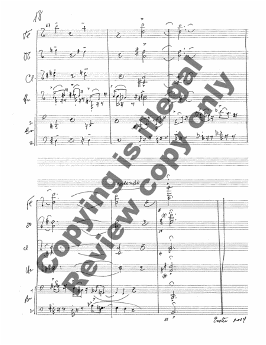 Five Times Two Woodwind Quintet scores gallery preview page 6