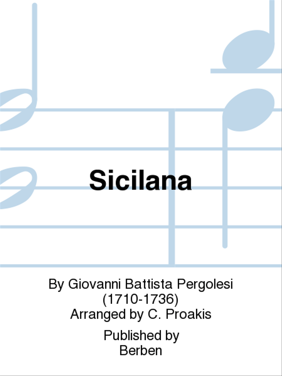 Sicilana Sicilana School and Community scores gallery preview page 1