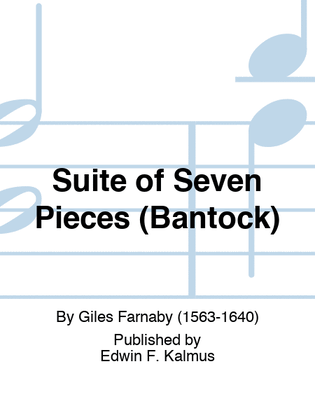 Book cover for Suite of Seven Pieces (Bantock)