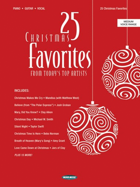 25 Christmas Favorites - Vocal Folio