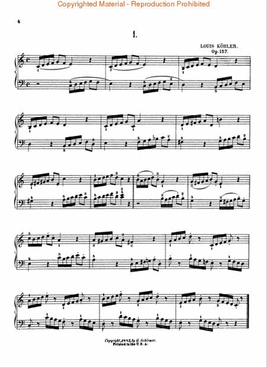 12 Easy Studies, Op. 157 Piano Method scores gallery preview page 2