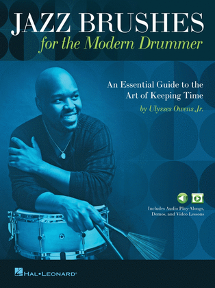 Book cover for Jazz Brushes for the Modern Drummer