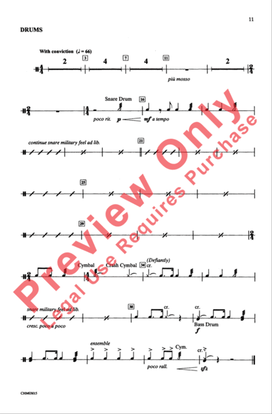 Make Them Hear You Make Them Hear You Men's Choir scores gallery preview page 10