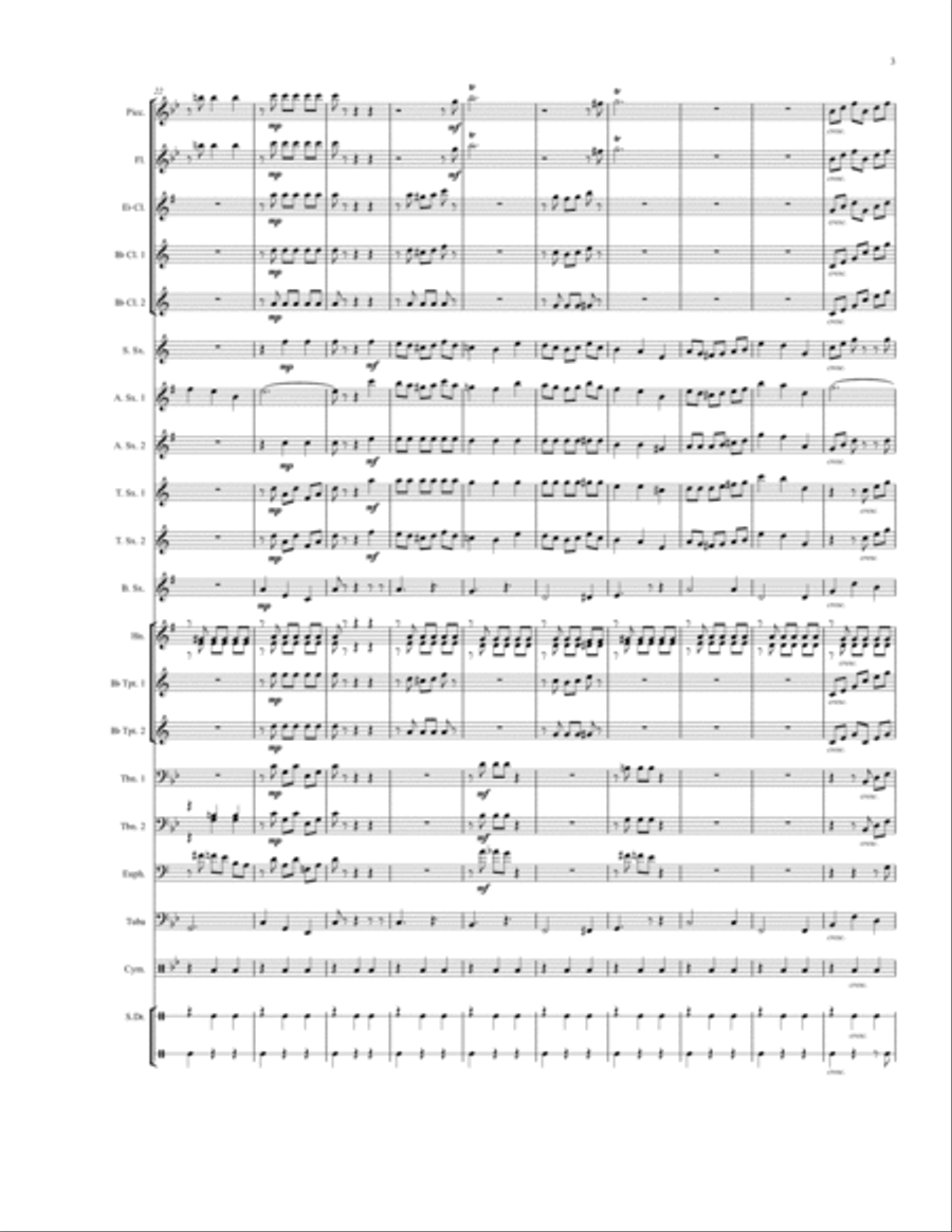 Josefa Leite Soares Josefa Leite Soares Concert Band scores gallery preview page 3