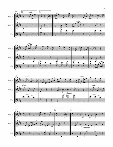 Sonata #2 Movement 3 - Minuetto image number null