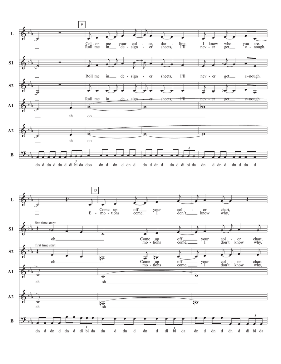 Call Me Divisi scores gallery preview page 2