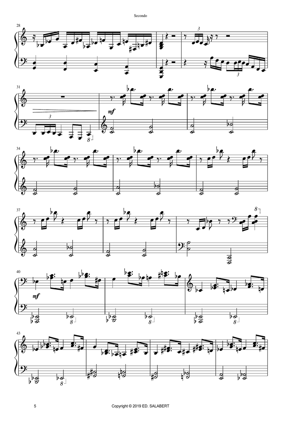 Scaramouche Set of Parts scores gallery preview page 5