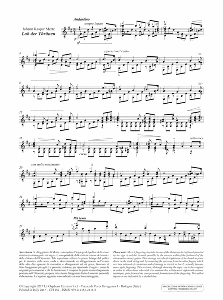 Schubert’s Guitar for Guitar. 19th-Century Transcriptions by Mertz, Aleksandrov, Tárrega