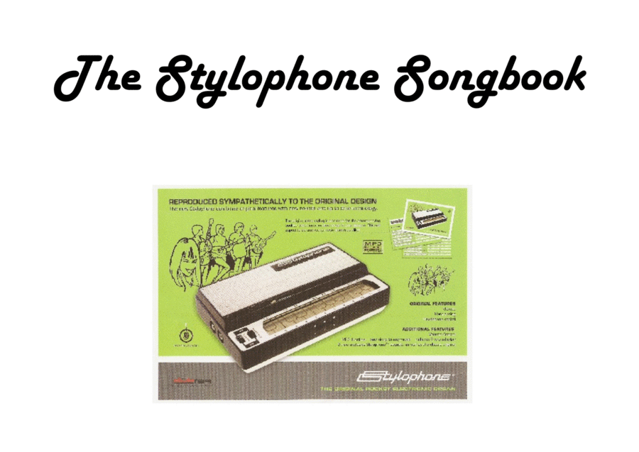 The Stylophone Songbook Organ Solo scores gallery preview page 1