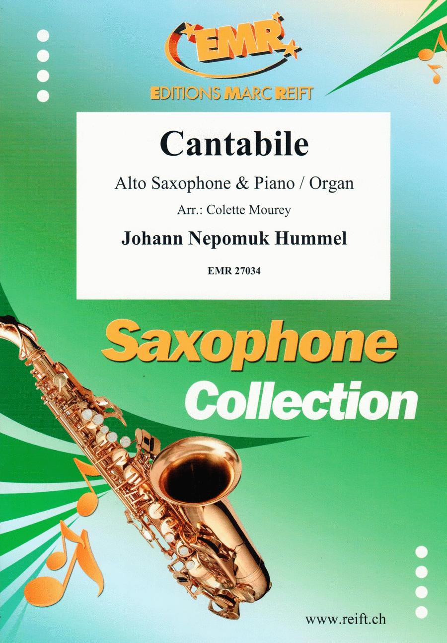 Cantabile Cantabile Alto Saxophone scores gallery preview page 1