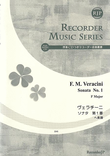 Francesco Maria Veracini : Sonata No. 1 in F Major