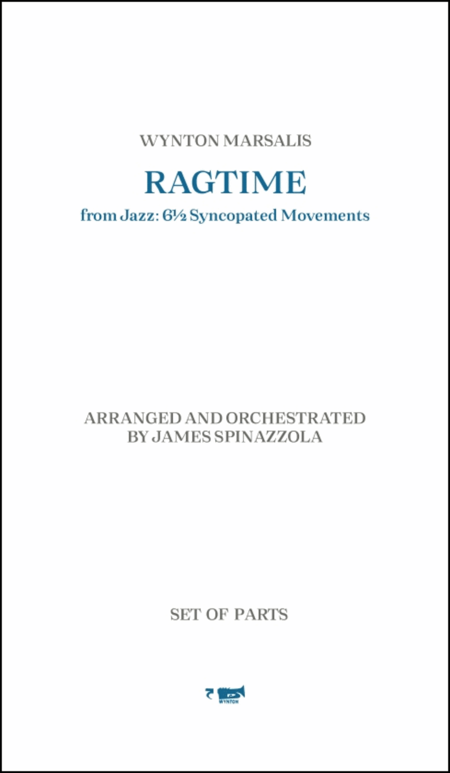 Ragtime (from 6½ Syncopated Movements)