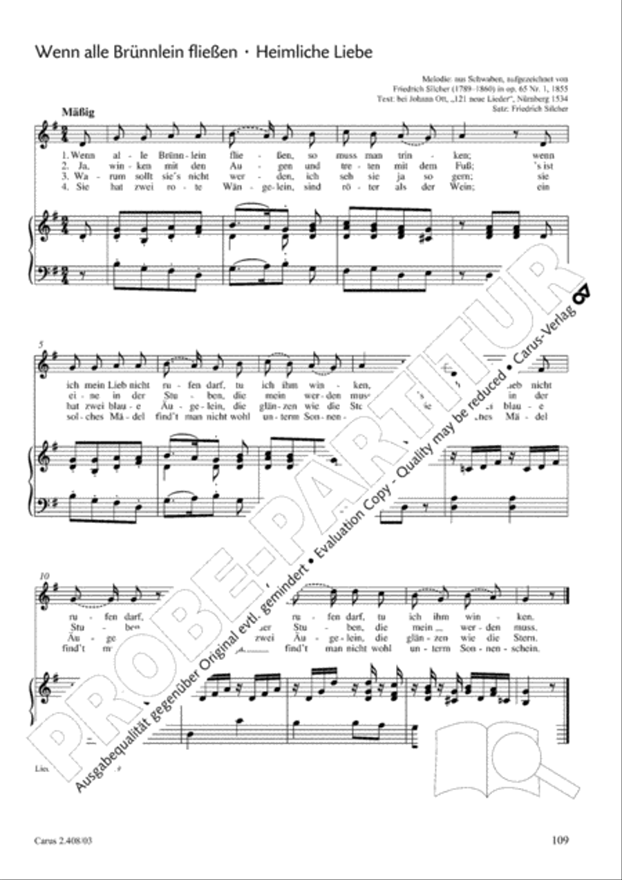 Love songs. Collection for voice & piano. 80 arrangements for weddings and celebrations Voice scores gallery preview page 83