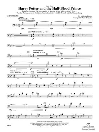 Harry Potter and the Half-Blood Prince, Suite from: 1st Trombone