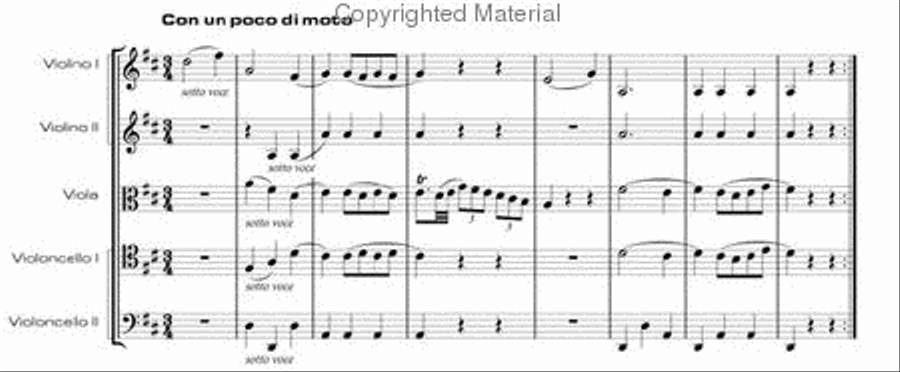 Quintet in D major G353 Quintet in D major G353 String Quintet scores gallery preview page 3