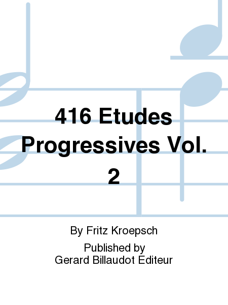 416 Etudes Progressives Vol. 2