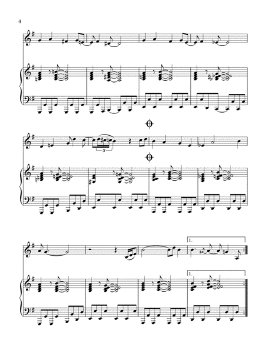 All I Want For Christmas Is You Woodwind Duet scores gallery preview page 5